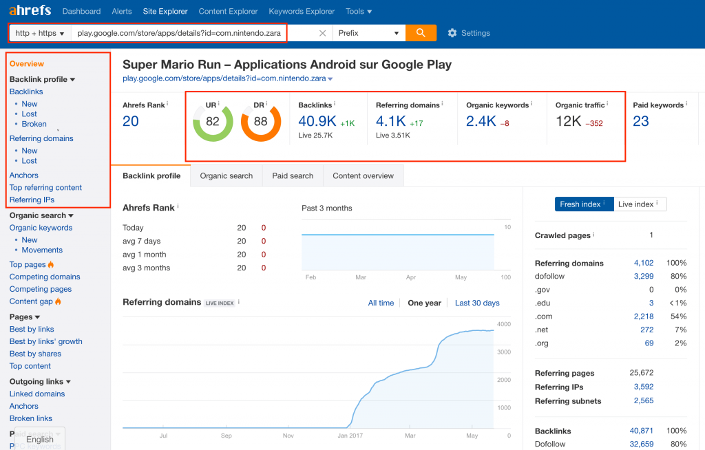 seo for apps splitmetrics